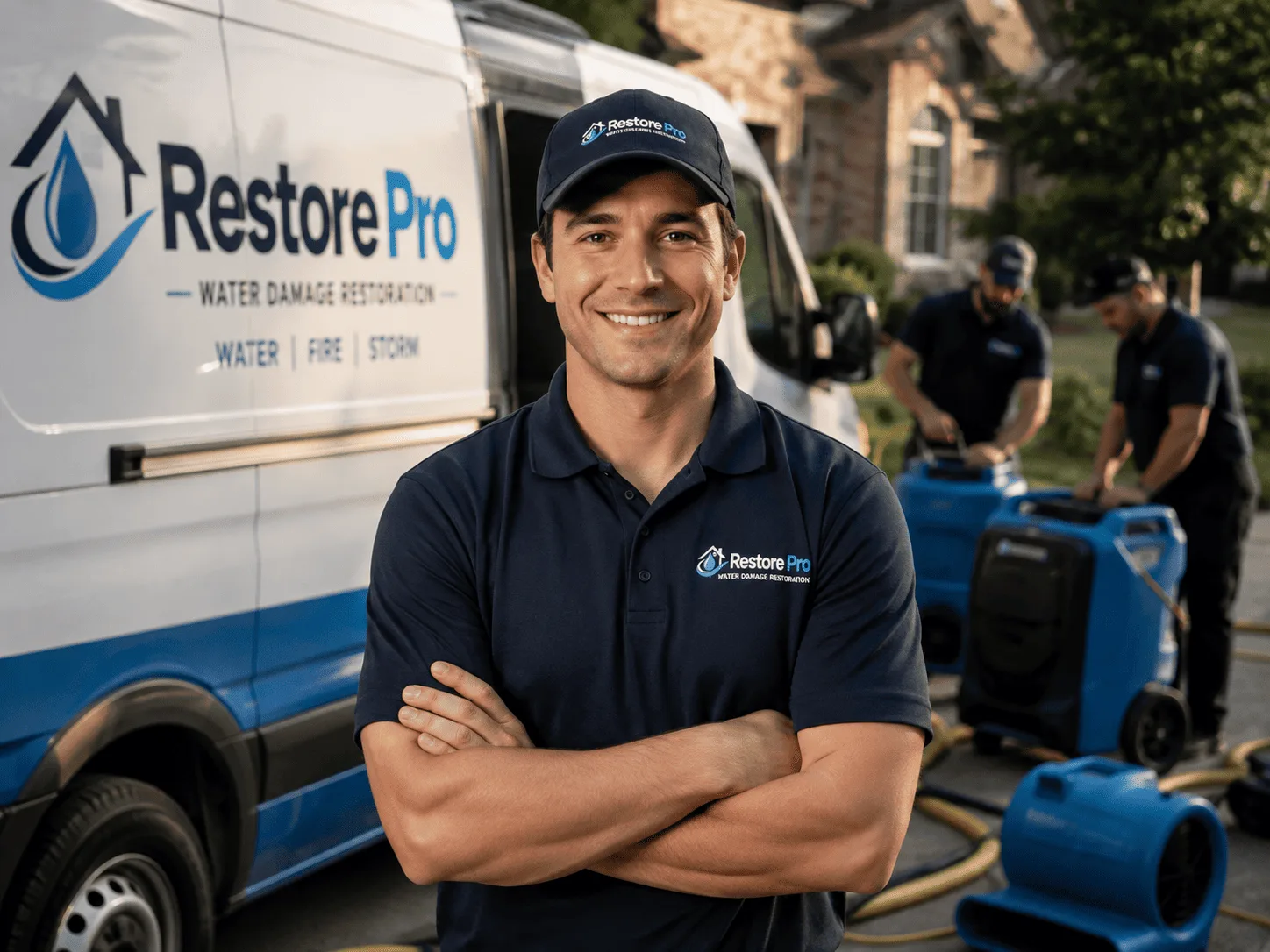 Water Damage Restoration company in Bluffs, IL